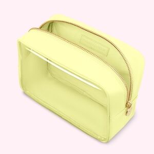 Stoney Clover Lane Large Pouch Clear Front Banana NWT SCL Bag Organizer Travel